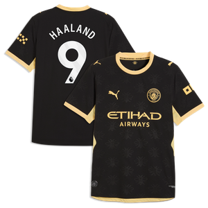 Maillot Extérieur Authentic Manchester City PUMA 26/27 avec flocage Haaland 9, vue 2