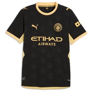 Maillot Extérieur Authentic Manchester City PUMA 26/27 avec flocage Cherki 10, vue 3