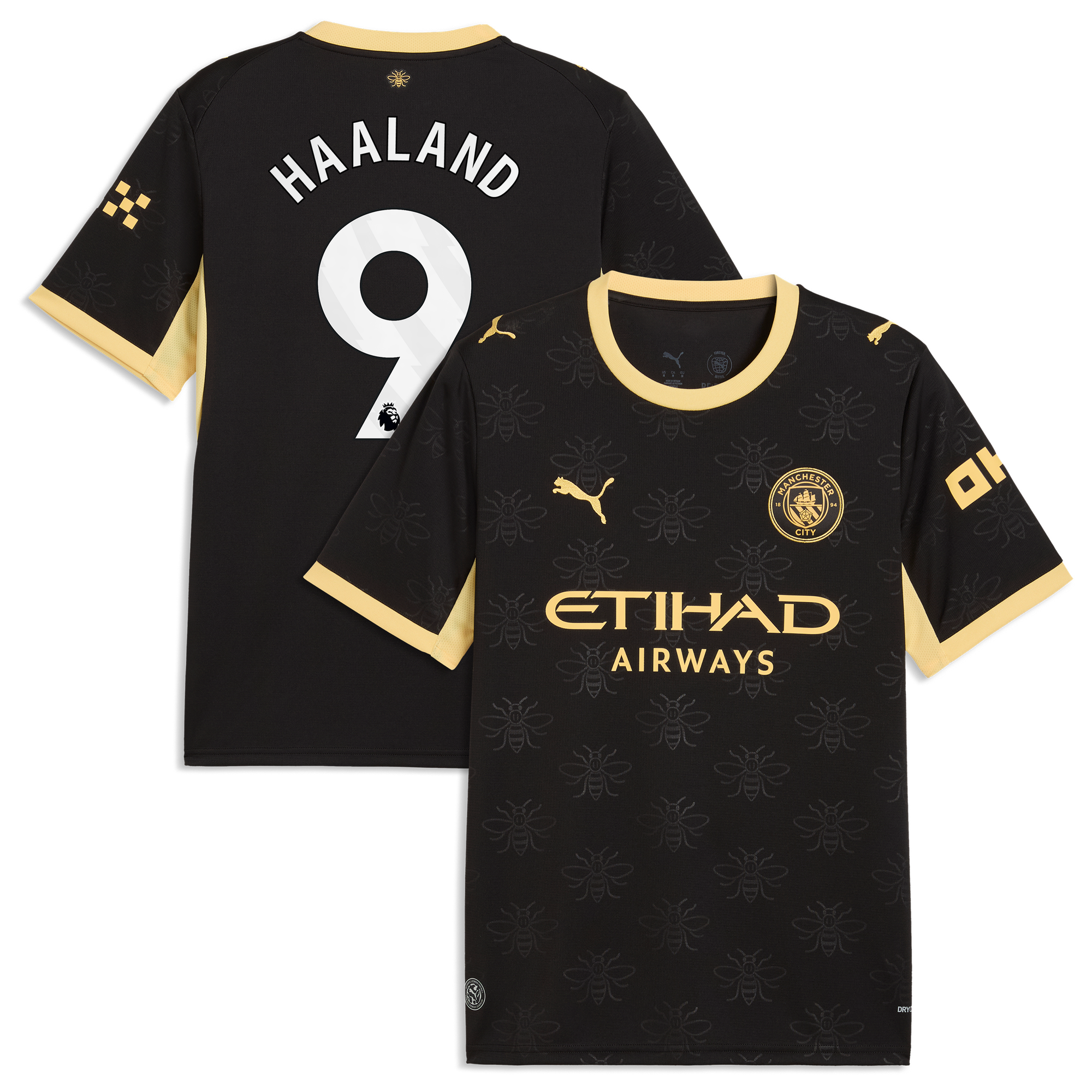 Maillot Extérieur Manchester City PUMA 26/27 avec flocage Haaland 9