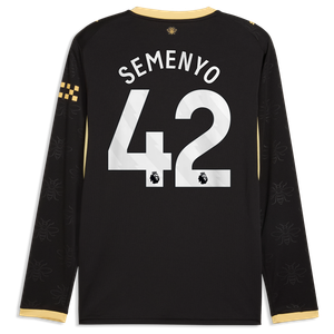 Maillot Extérieur Manchester City PUMA 26/27 - Manches longues avec flocage Semenyo 42, vue 4