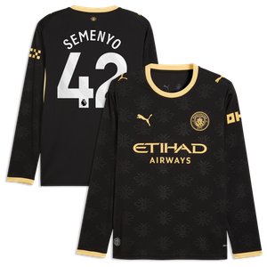 Maillot Extérieur Manchester City PUMA 26/27 - Manches longues avec flocage Semenyo 42, vue 1