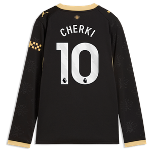 Maillot Extérieur Manchester City PUMA 26/27 - Manches longues - Enfant avec flocage Cherki 10, vue 4