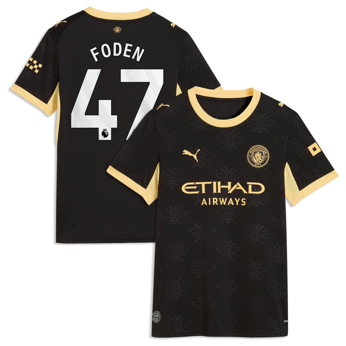 Maillot Extérieur Manchester City PUMA 26/27 - Femme avec flocage Foden 47