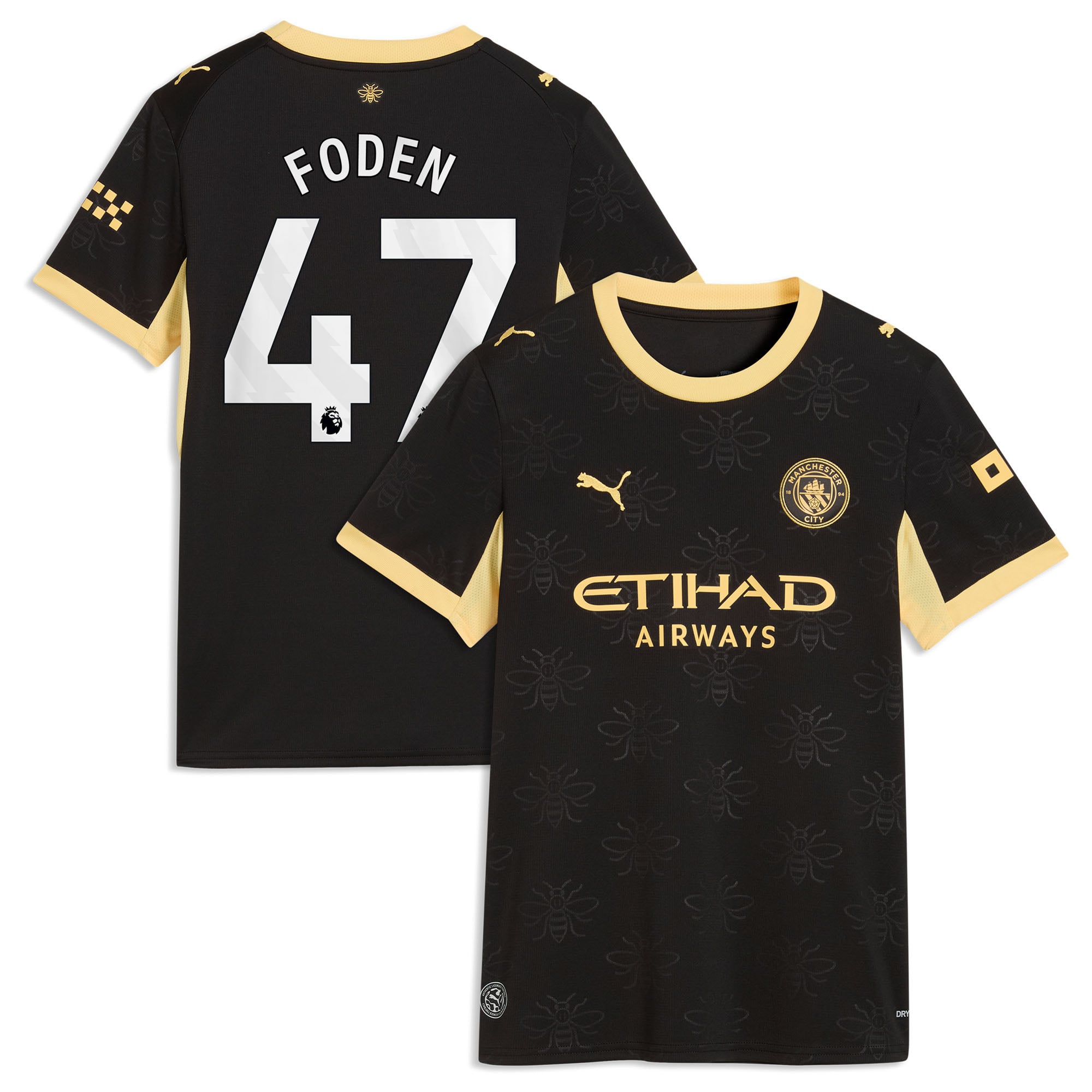 Maillot Extérieur Manchester City PUMA 26/27 - Femme avec flocage Foden 47
