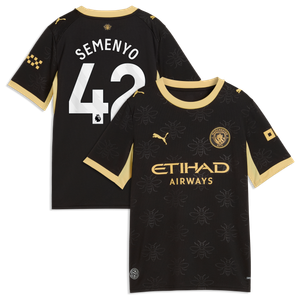Maillot Extérieur Manchester City PUMA 26/27 - Enfant avec flocage Semenyo 42, vue 2