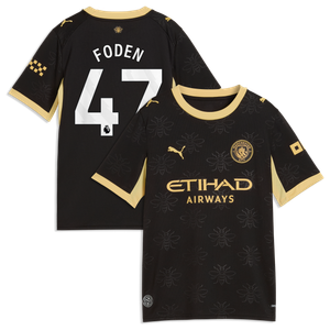 Maillot Extérieur Manchester City PUMA 26/27 - Enfant avec flocage Foden 47, vue 2