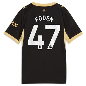 Maillot Extérieur Manchester City PUMA 26/27 - Enfant avec flocage Foden 47, vue 4