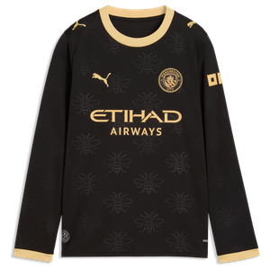 Maillot Extérieur Manchester City PUMA 26/27 - Manches longues - Enfant avec flocage Haaland 9, vue 3