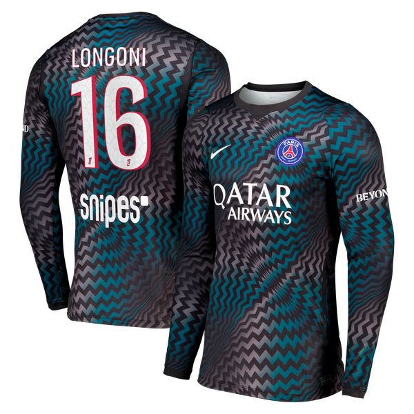 Maillot Gardien Stadium PSG Nike 26/27 - Manches longues avec flocage Longoni 16