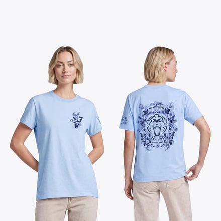 Unleash the Lion Delft Blue T-Shirt - Womens