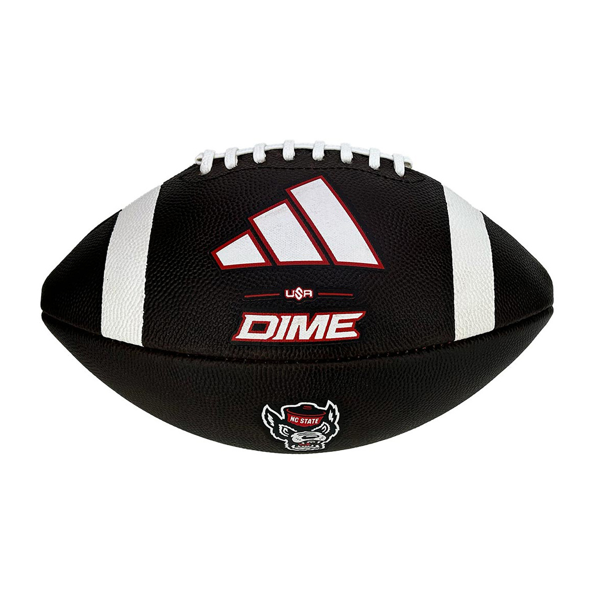 adidas NC State Wolfpack Dime Game Football