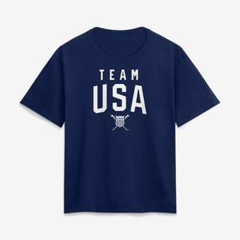 Women's Navy Team USA Summer Games Rowing T-Shirt