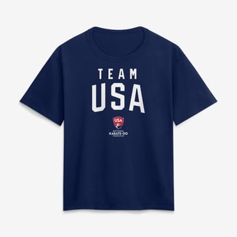 Women's Navy Team USA Summer Games Karate T-Shirt