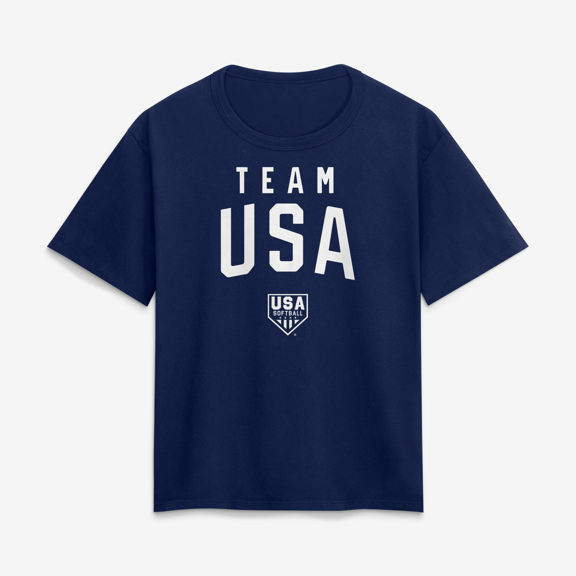 Women's Navy Team USA Summer Games Softball T-Shirt