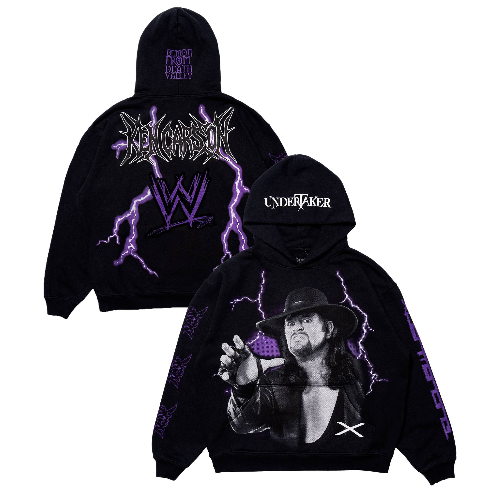 Unisex Complex x WWE x Ken Carson Black The Undertaker Hoodie