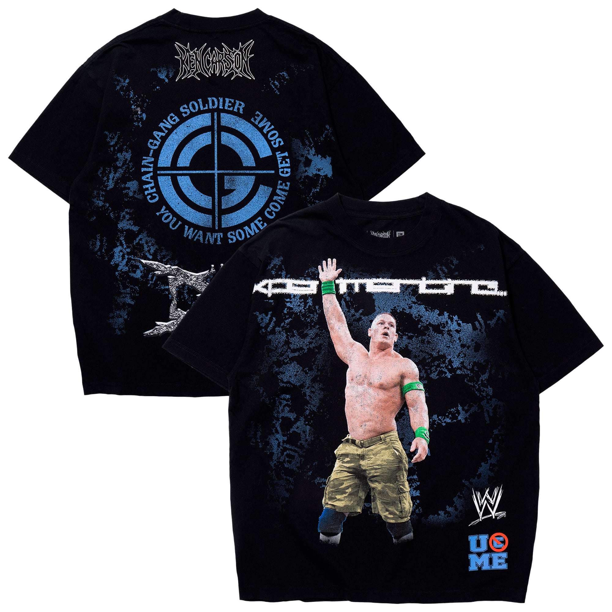 Unisex Complex x WWE x Ken Carson Black John Cena T-Shirt