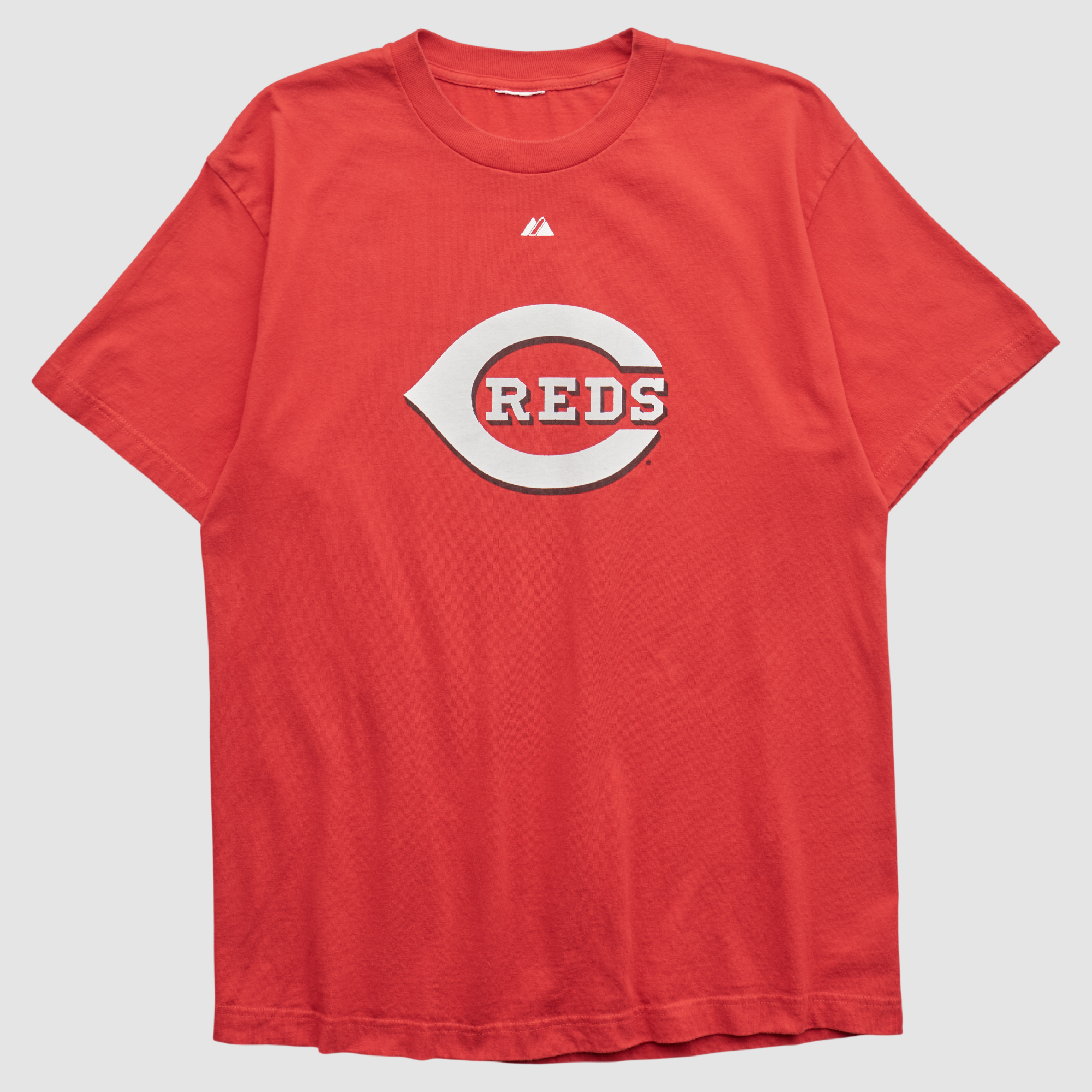Cincinnati Reds Majestic 2010s T-shirt – Red – S by Fanatics Real Vintage