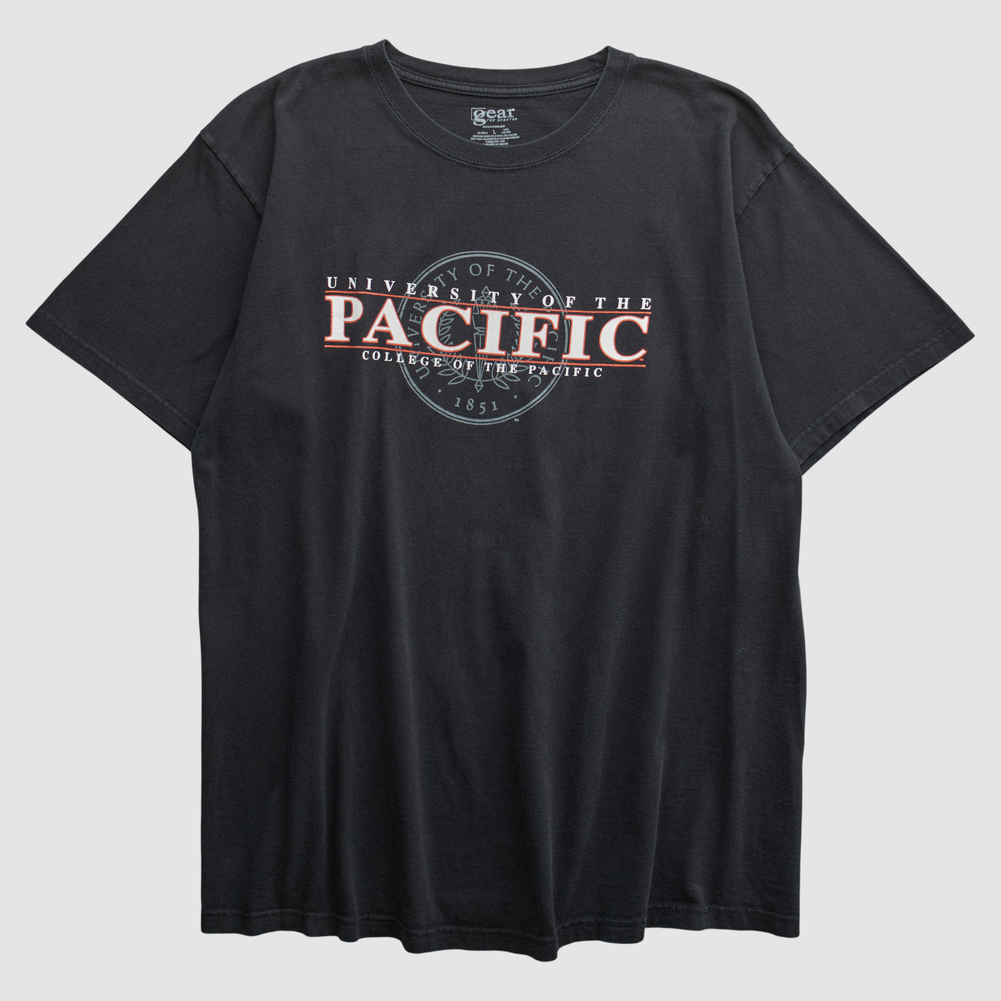 Pacific Tigers Gear For Sports 2010s T-shirt - Black - S by Fanatics Real Vintage