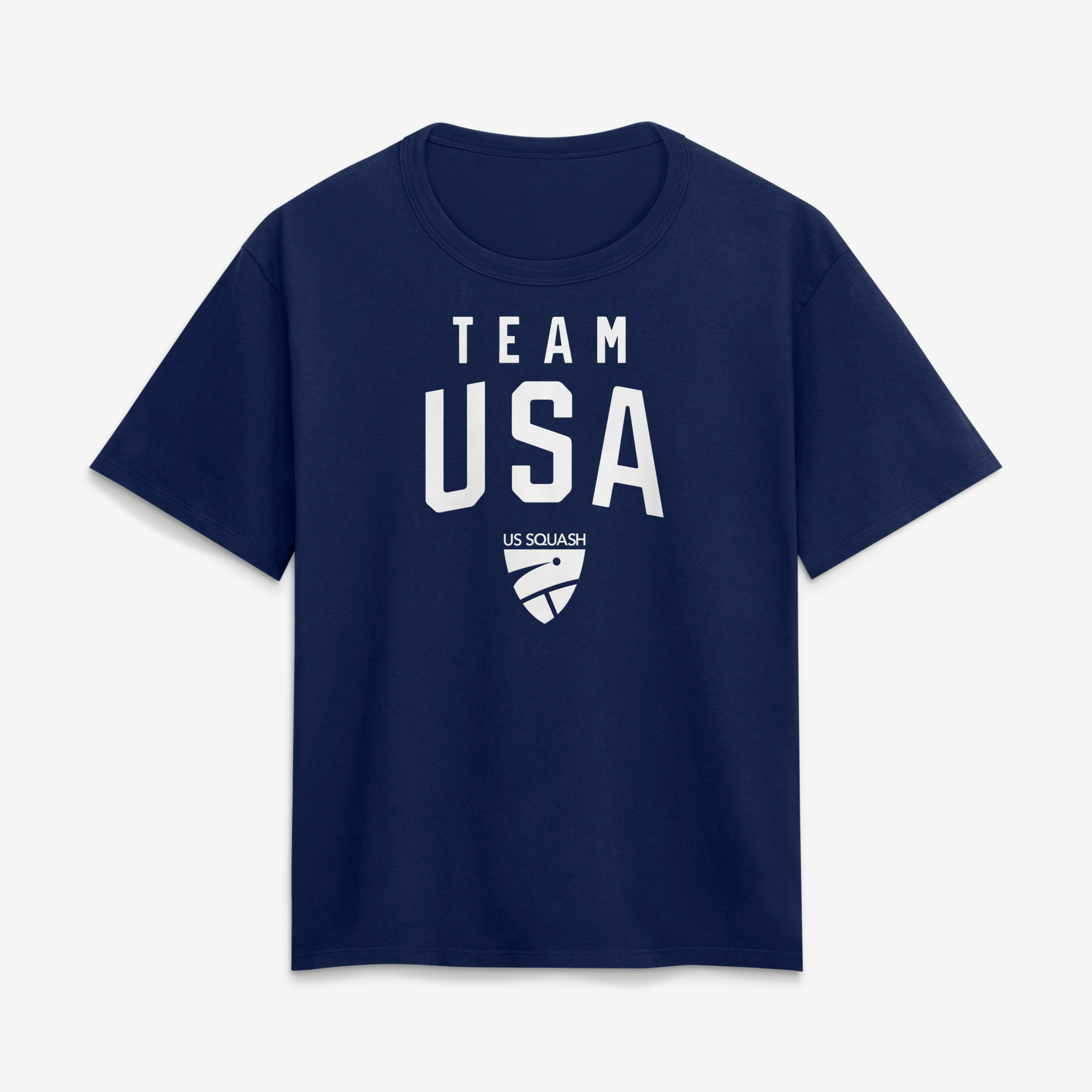 Women's Navy Team USA Summer Games Squash T-Shirt