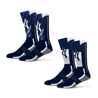 Unisex Starter New York Yankees Big Energy Neo Two-Pack Crew Socks Set
