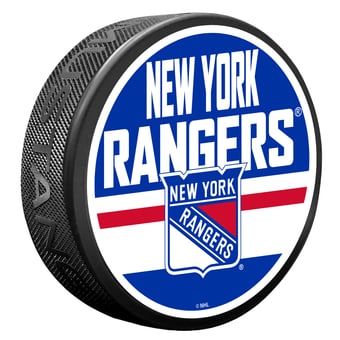 New York Rangers Shout Hockey Puck