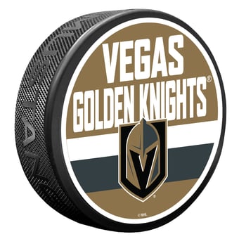 Vegas Golden Knights Shout Hockey Puck