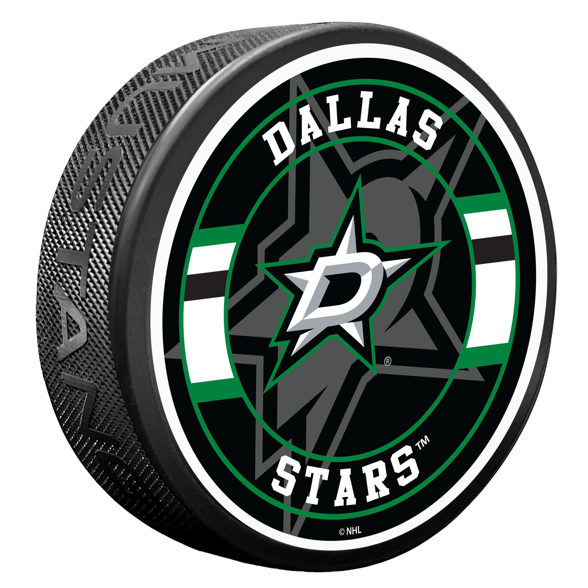 Dallas Stars Spotlight Hockey Puck