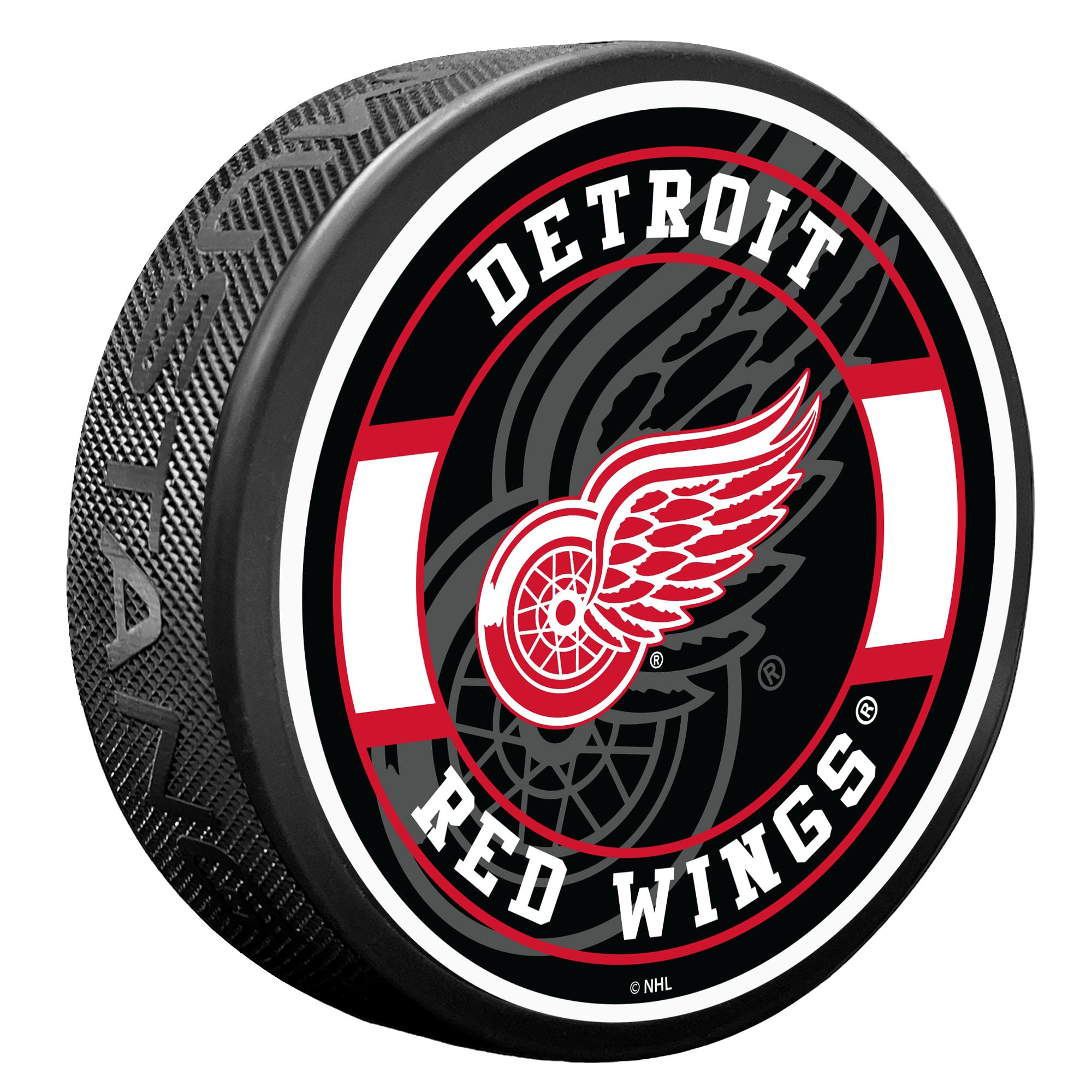 Detroit Red Wings Spotlight Hockey Puck