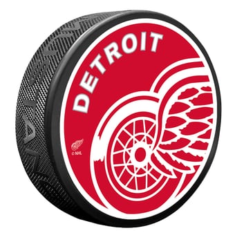 Detroit Red Wings Icon Hockey Puck