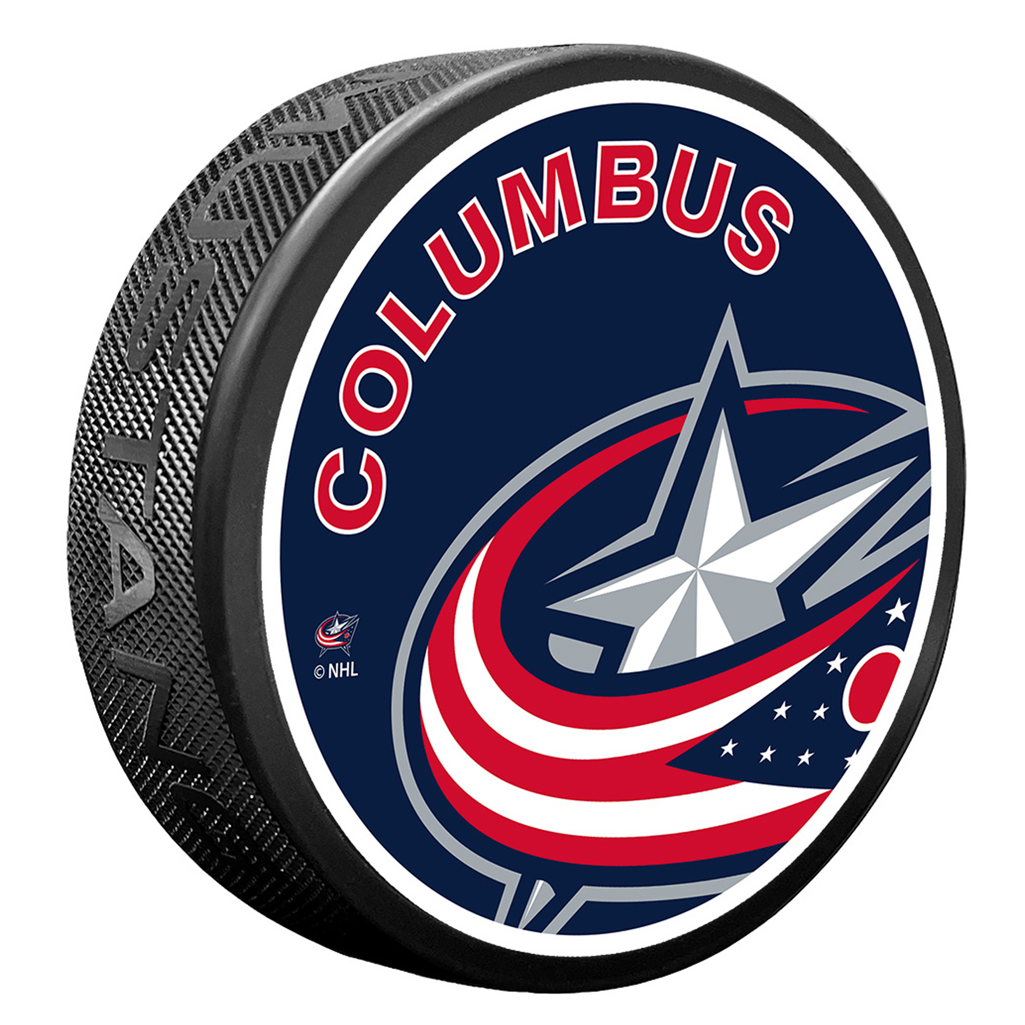 Columbus Blue Jackets Icon Hockey Puck