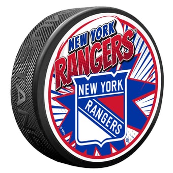 New York Rangers Kaboom Hockey Puck