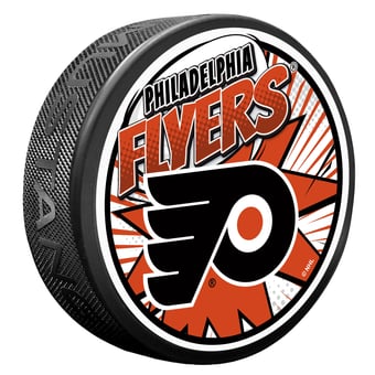 Philadelphia Flyers Kaboom Hockey Puck