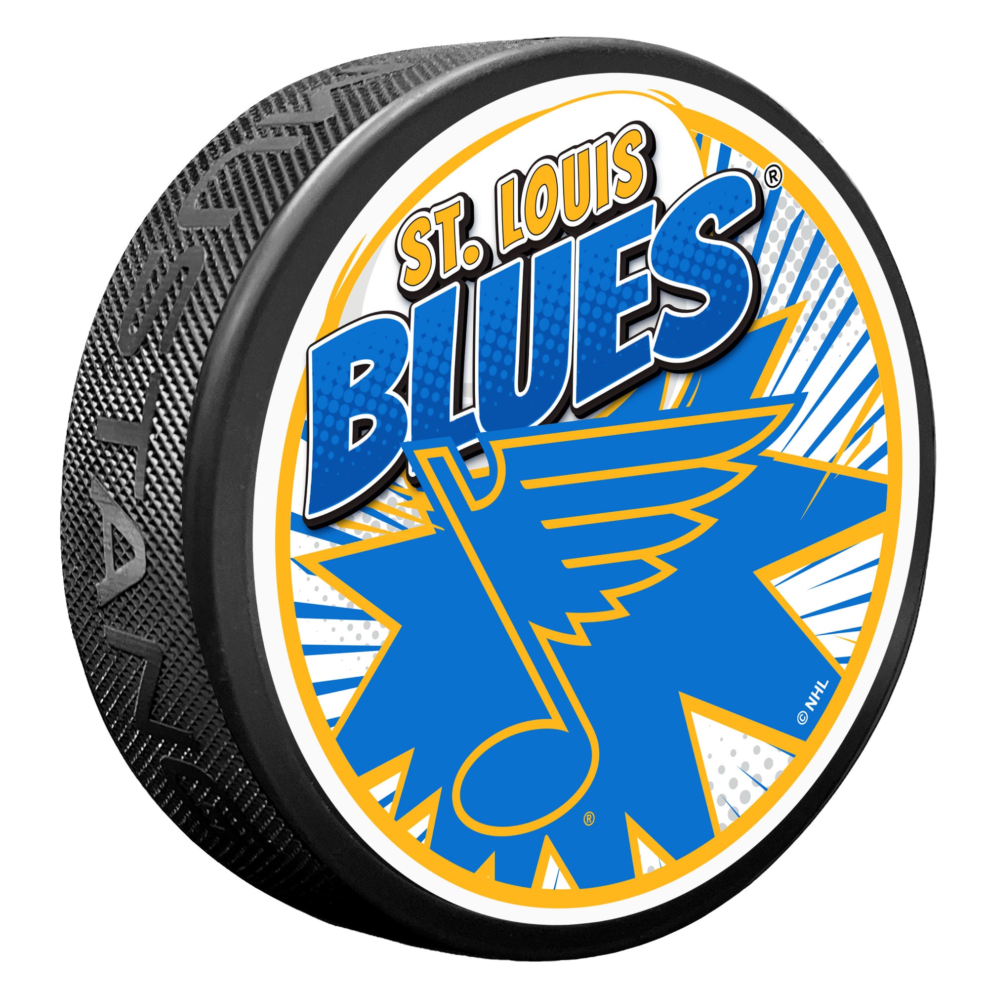 St. Louis Blues Kaboom Hockey Puck
