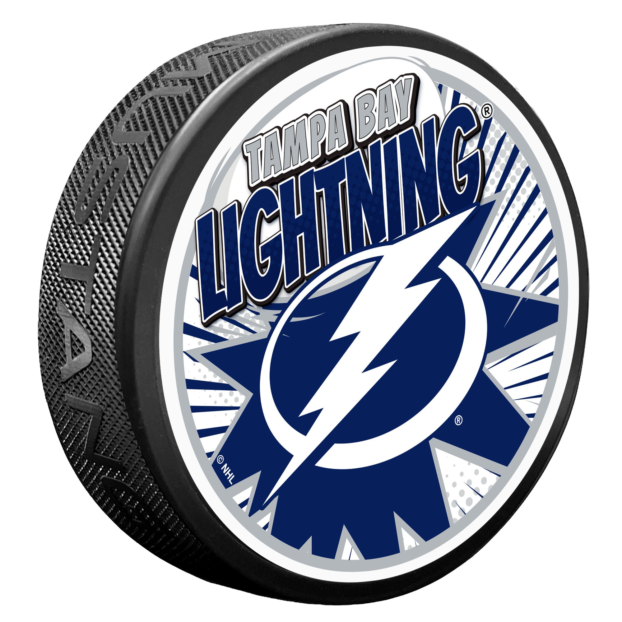Tampa Bay Lightning Kaboom Hockey Puck