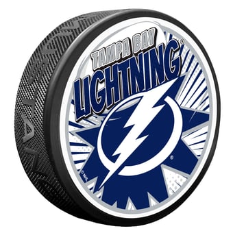 Tampa Bay Lightning Kaboom Hockey Puck