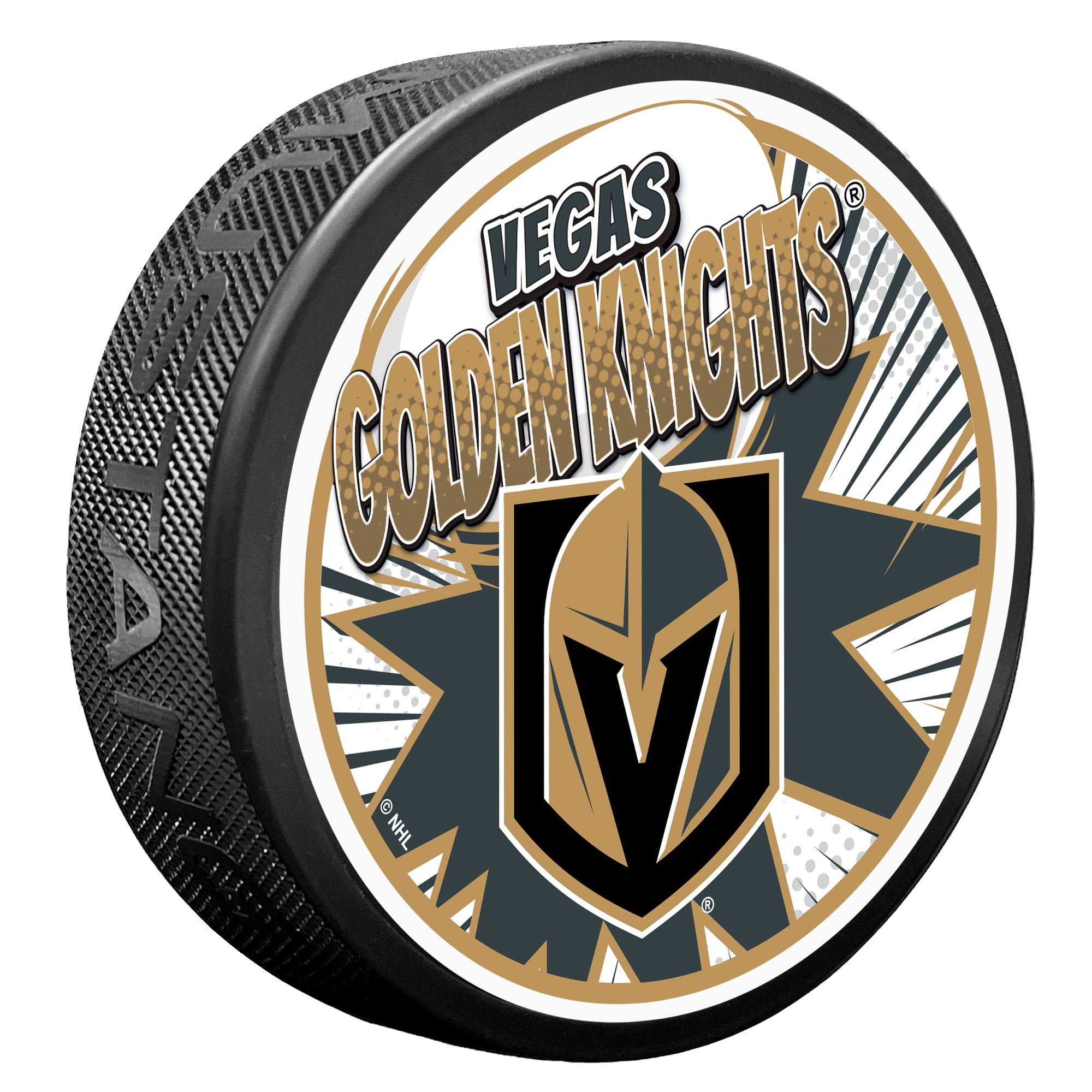Vegas Golden Knights Kaboom Hockey Puck