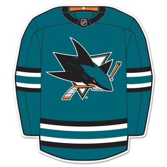 San Jose Sharks 22" Home Jersey Wall Sign