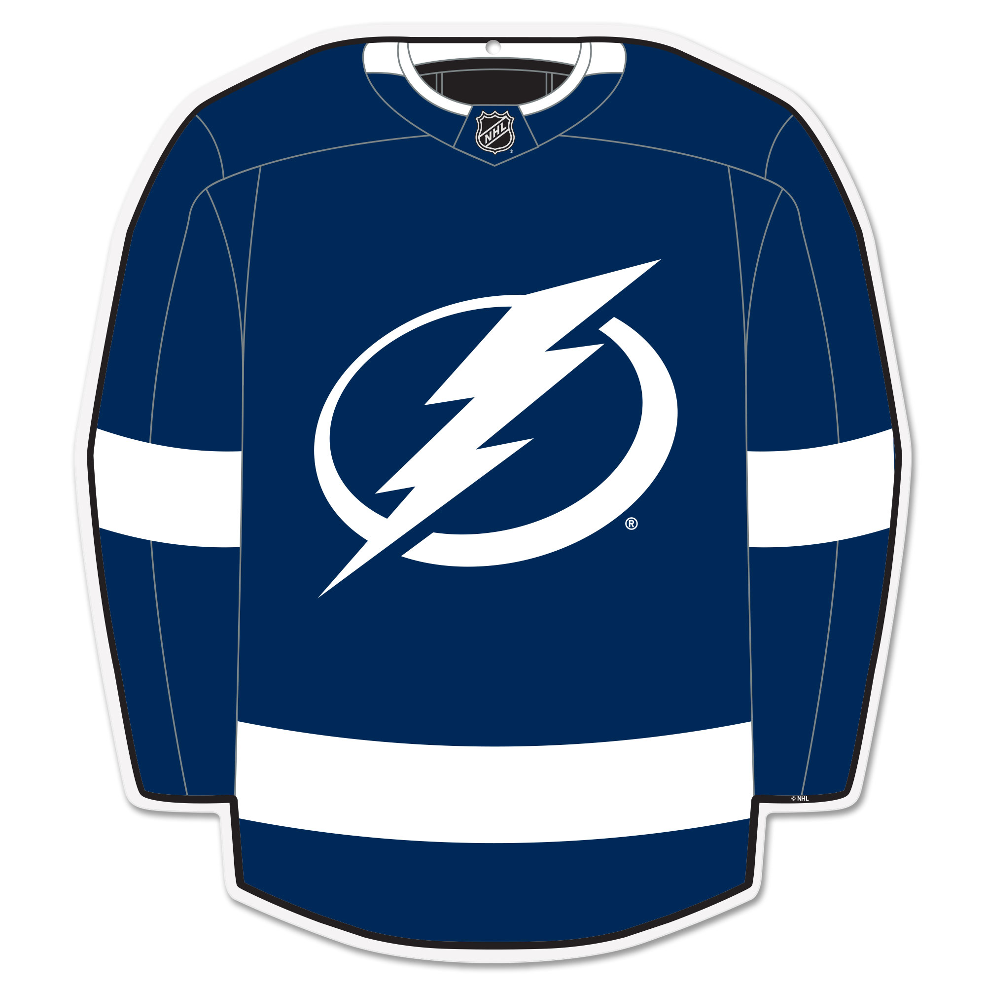 Tampa Bay Lightning 22" Home Jersey Wall Sign