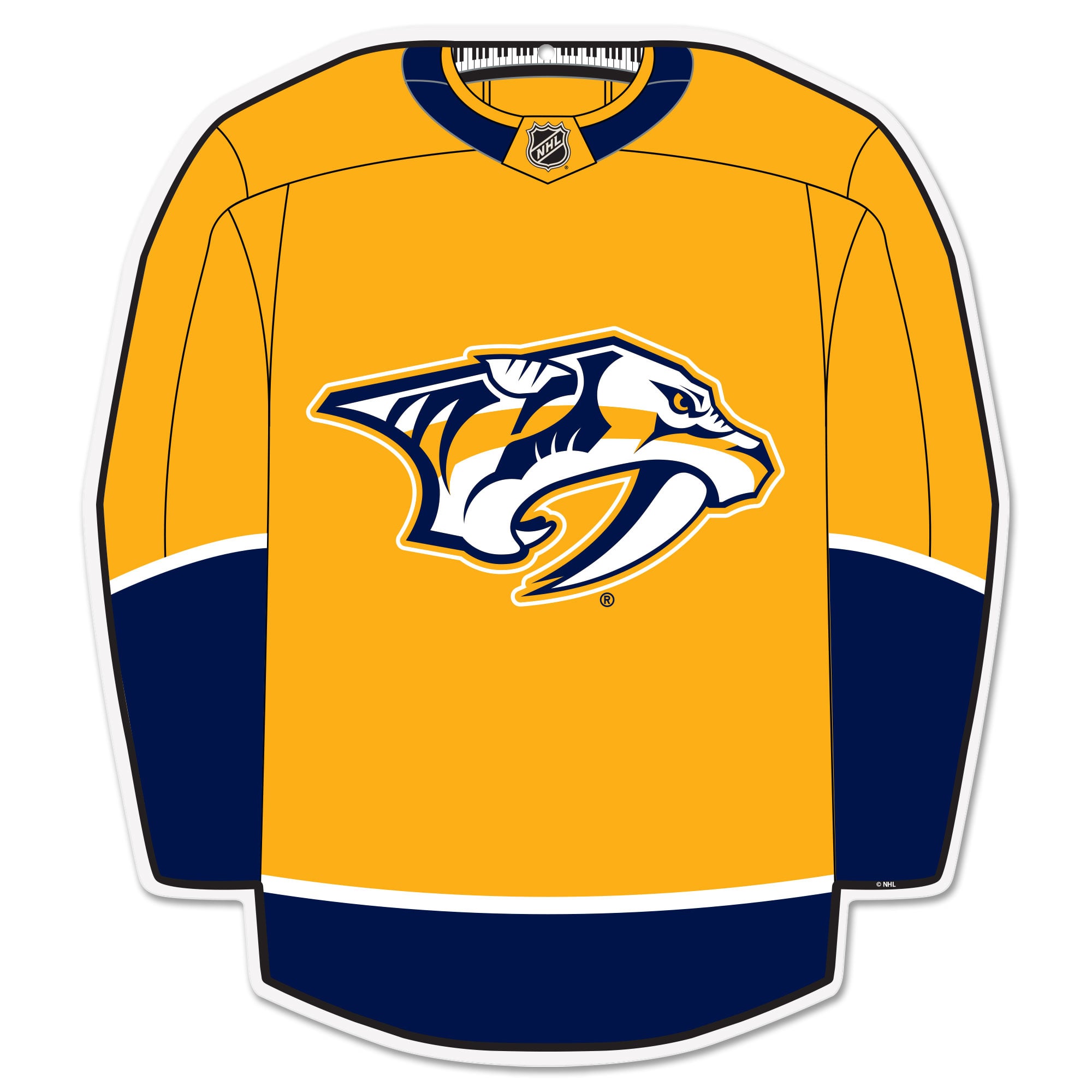 Nashville Predators 22" Home Jersey Wall Sign
