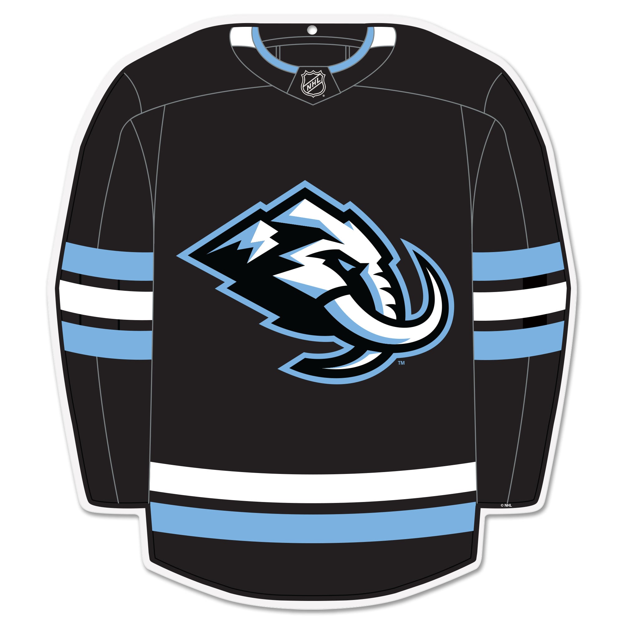 Utah Mammoth 22" Home Jersey Wall Sign