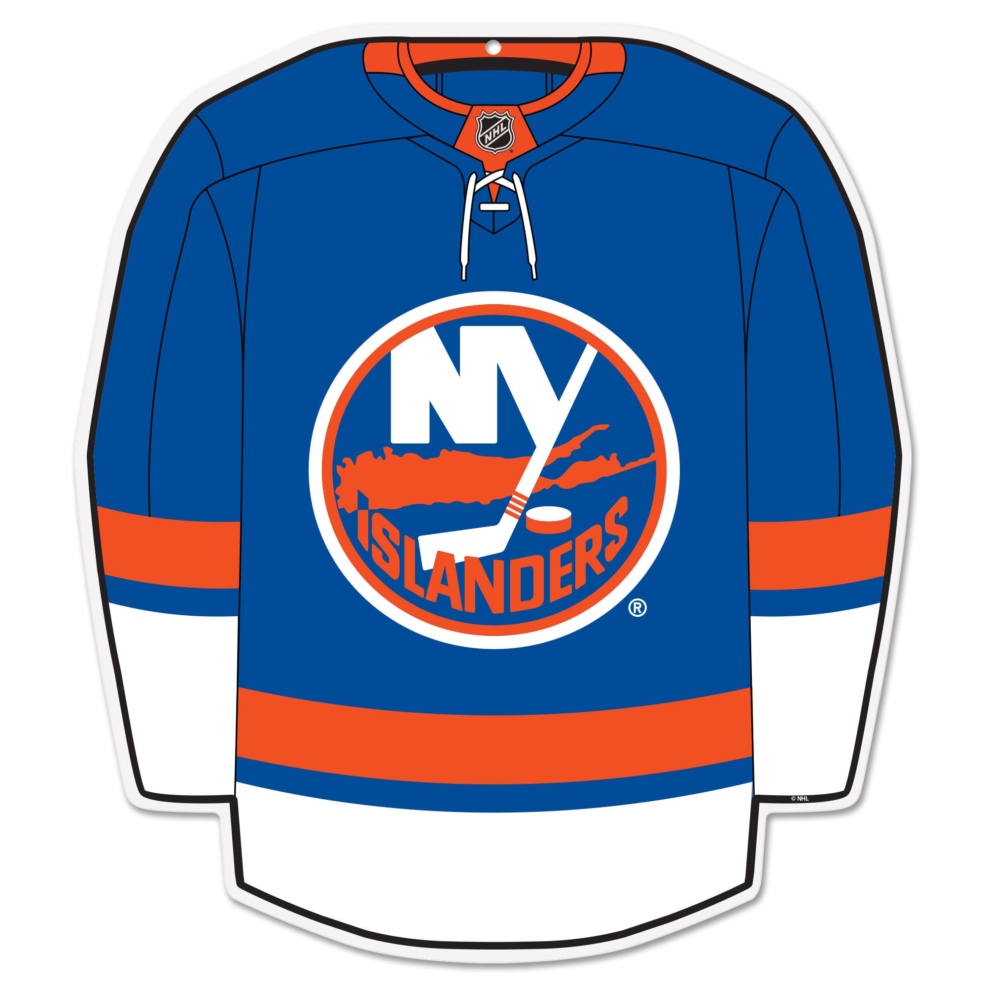New York Islanders 22" Home Jersey Wall Sign