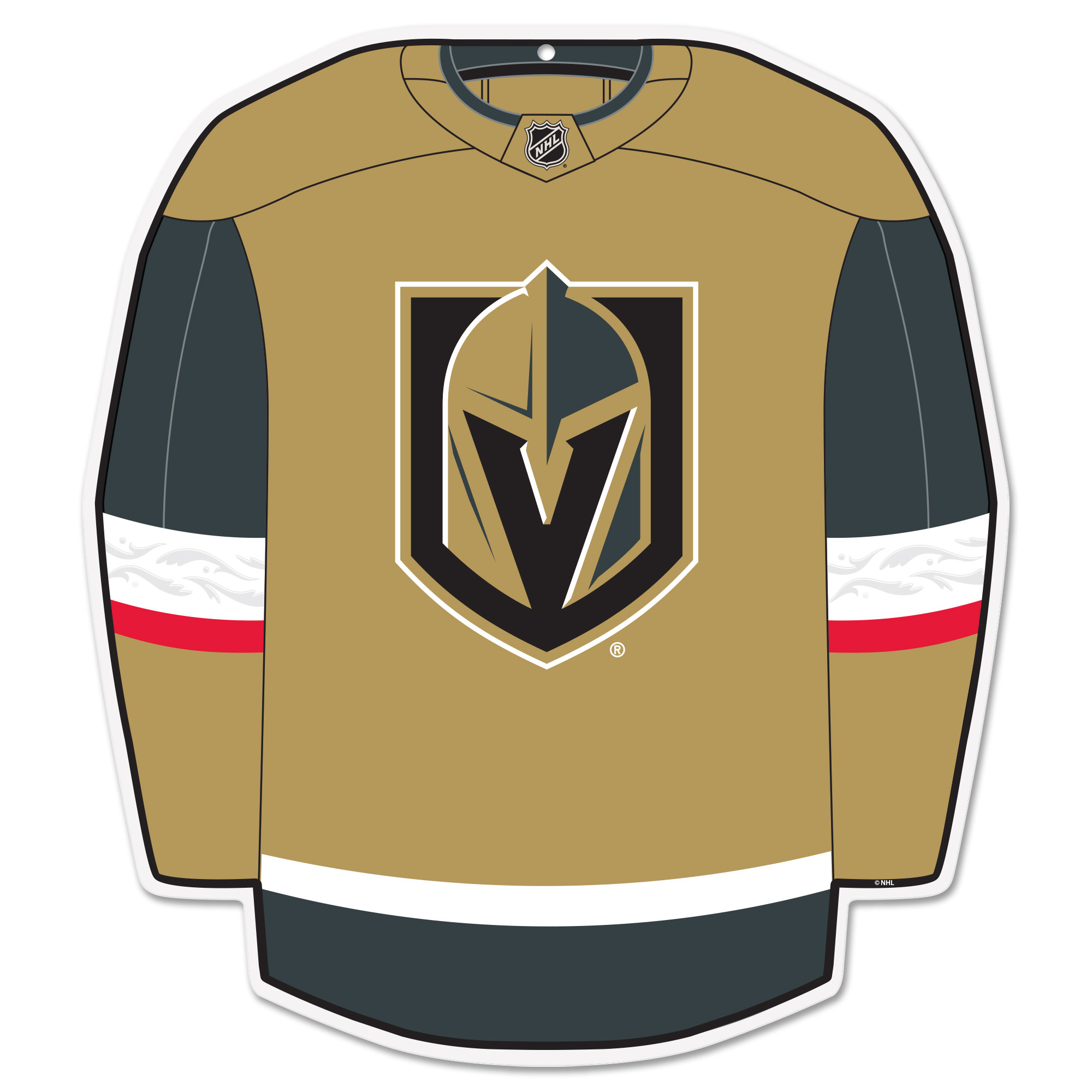 Vegas Golden Knights 22" Home Jersey Wall Sign