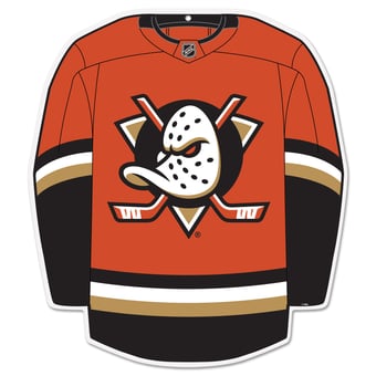 Anaheim Ducks 22" Home Jersey Wall Sign
