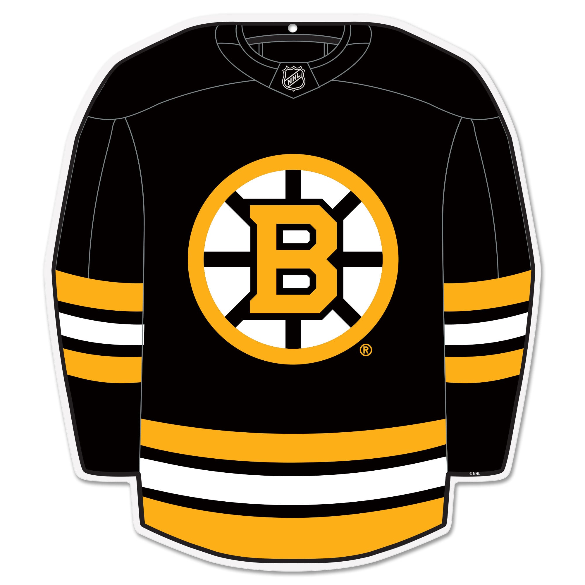 Boston Bruins 22" Home Jersey Wall Sign