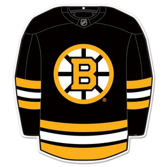 Boston Bruins 22" Home Jersey Wall Sign