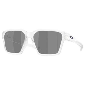 Unisex Oakley Seattle Seahawks Briza Matte Clear Sunglasses with Prizm Black Polarized Lenses