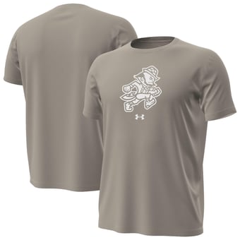 Men's Under Armour  Stone Notre Dame Fighting Irish Inline Core T-Shirt