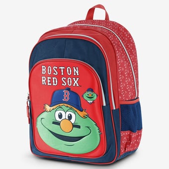 Youth Bonderkage  Red Boston Red Sox Mascot Backpack