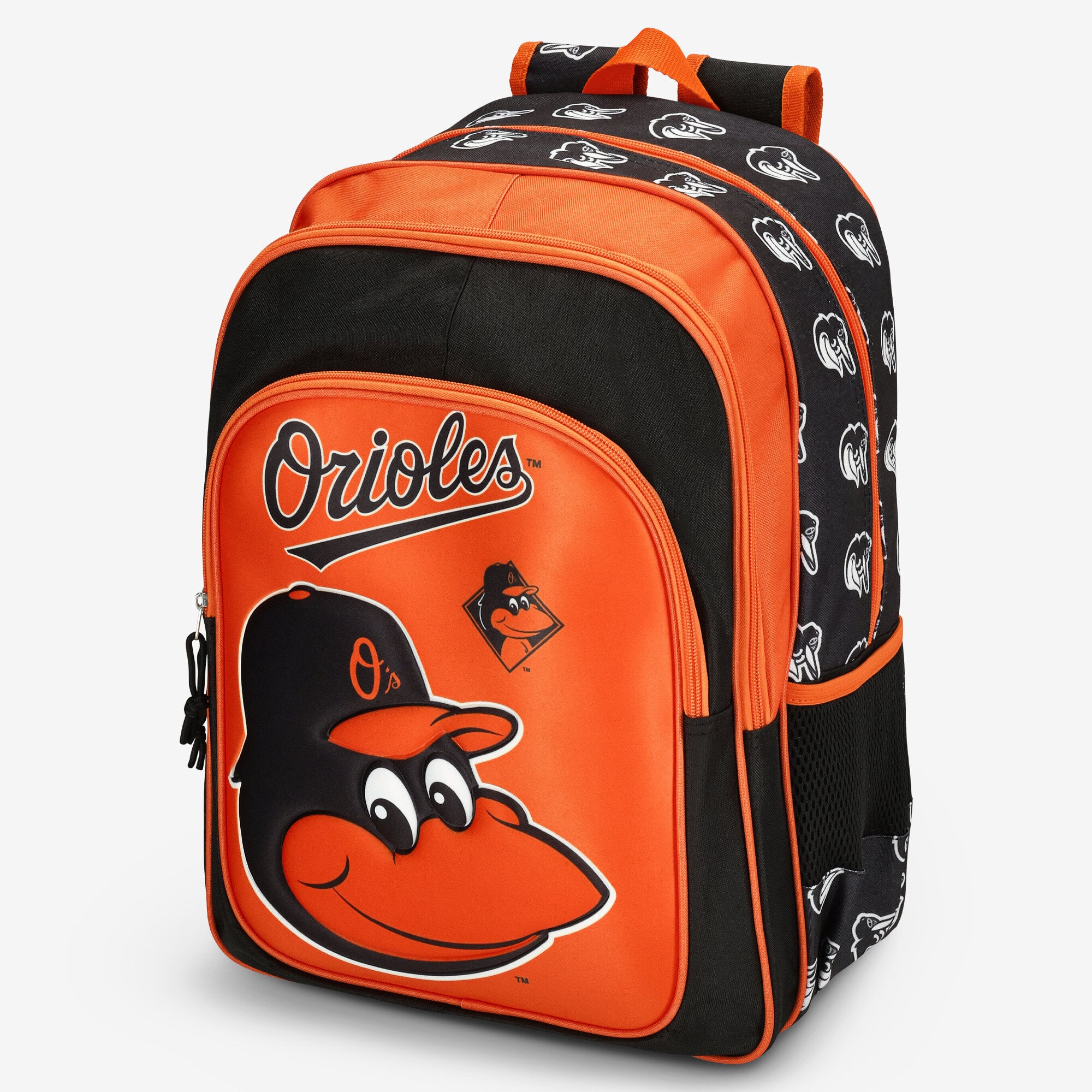 Youth Bonderkage  Orange Baltimore Orioles Mascot Backpack