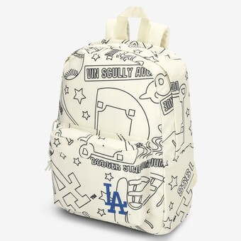 Youth Bonderkage  Tan Los Angeles Dodgers Drawing Backpack